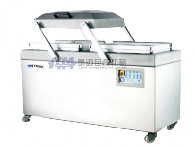 Double-groove vacuum sealing and packaging machines